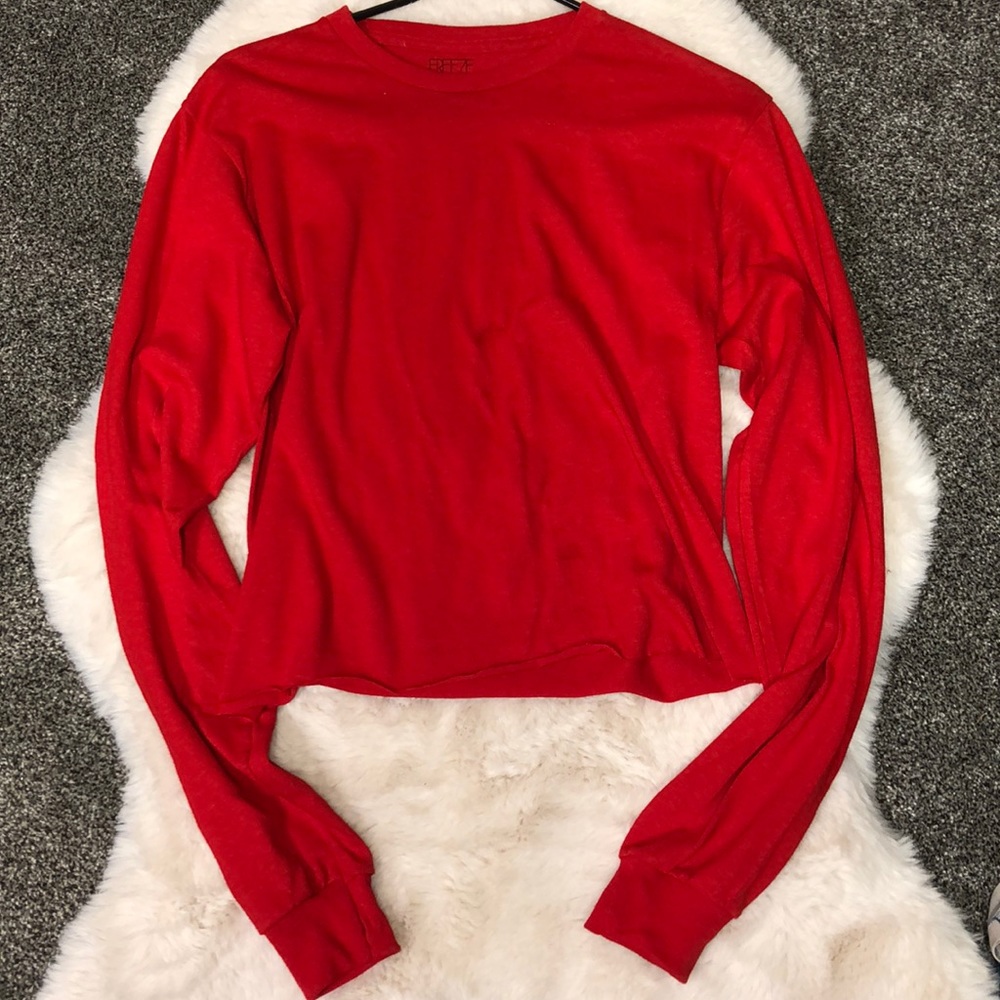 Crop top long sleeve